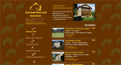 Desktop Screenshot of bioconstruccionbenasque.com
